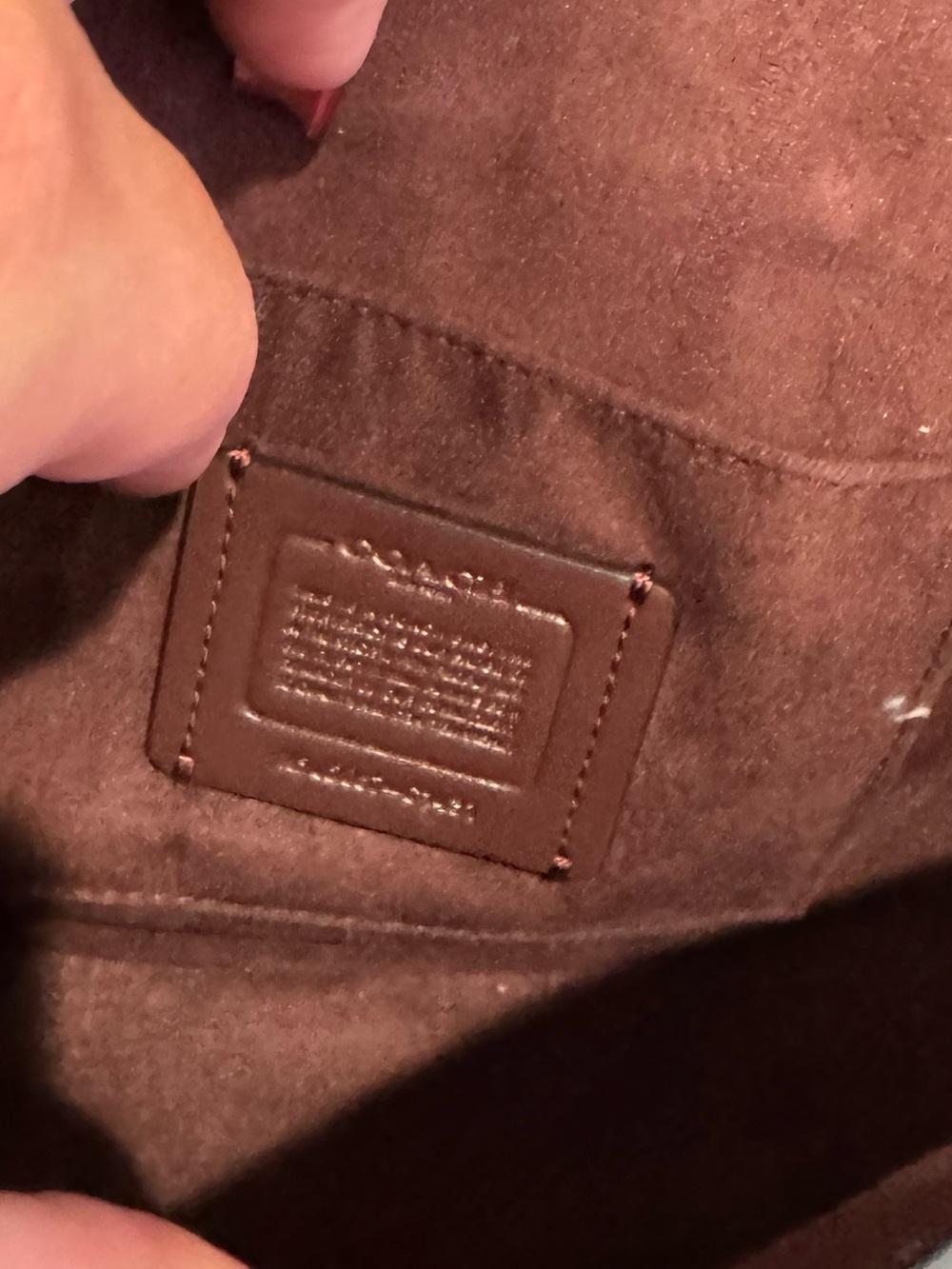 COACH Ellen Leather Crossbody Bag - Picture 14 of 16